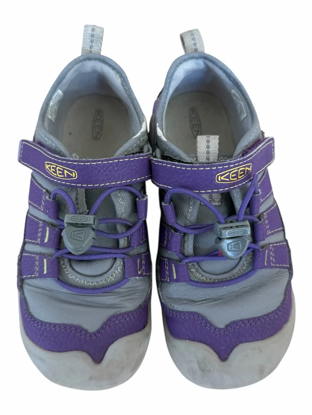 KEEN Knotch Hollow Hook Loop Bungee Washable Hiking Sneaker Purple Toddler Sz 13
